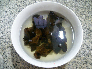 Black Fungus with Minced Garlic recipe