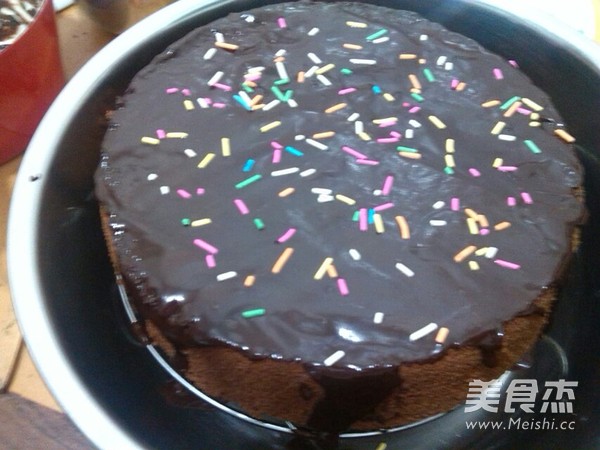 Chocolate Glaze Cake recipe