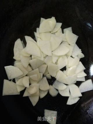 Fried Beef with Potato Chips recipe