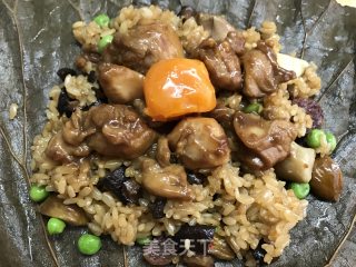 Lotus Leaf Glutinous Rice Chicken recipe