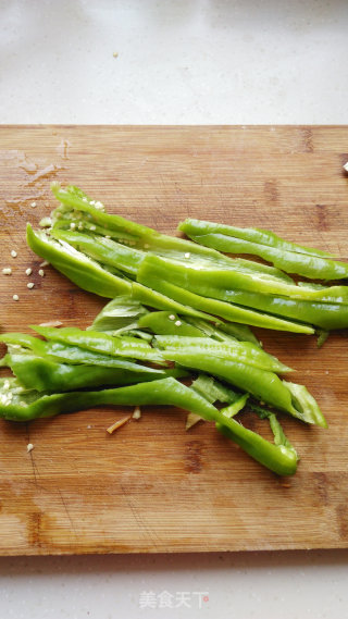 Soy Sauce and Green Peppers recipe