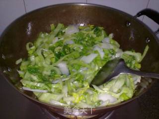 [shrimp and Mustard Greens] recipe