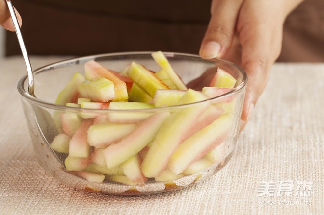 Cold Watermelon Peel recipe