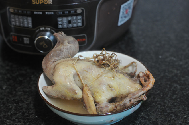 Stewed Quail with Ginseng recipe