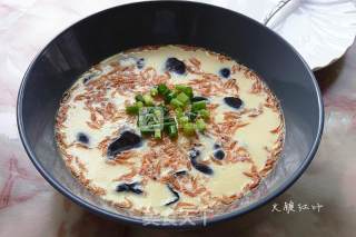 Fungus and Shrimp Custard recipe