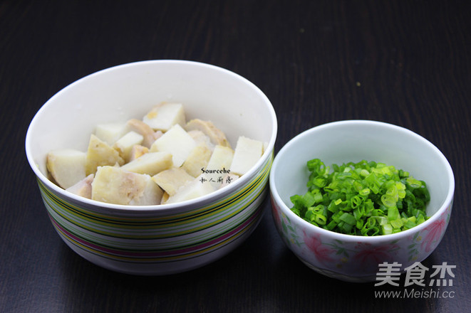 Scallion Taro Soup recipe