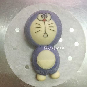 Cartoon Steamed Bun (doraemon)--original recipe