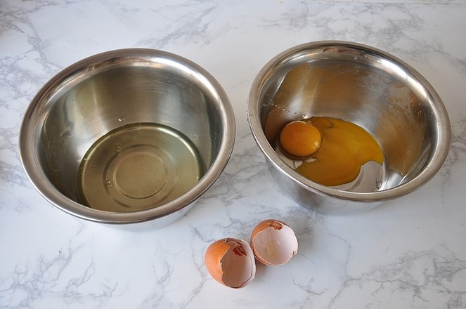Six-inch Two-egg Hollow Chiffon recipe
