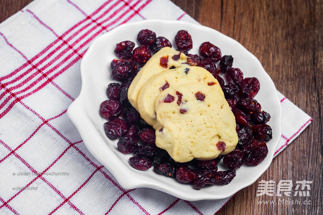 Rock Salt Organic Cranberry Cookies recipe