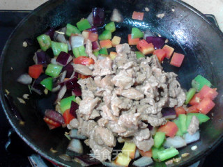 Baked Black Pepper Beef Toast Box recipe