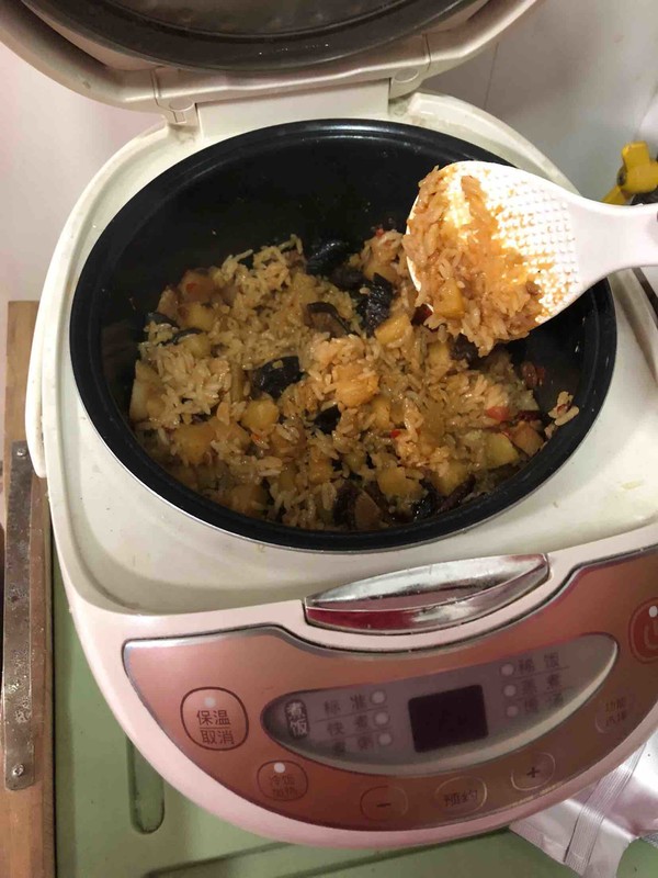 Quick Potato Braised Rice recipe