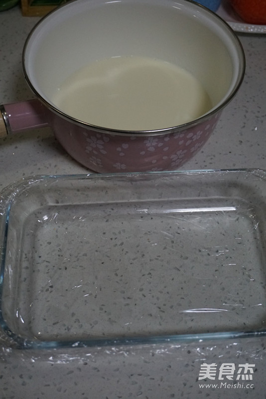 Coconut Milk Jelly that I Fell in Love with in One Bite recipe