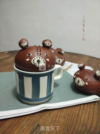 #aca烤明星大赛#chocolate Bear Fruit recipe