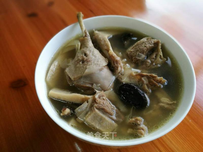 Dried Bamboo Shoots and Old Duck Pot recipe