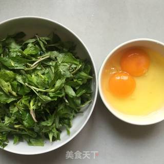 #春食野菜香# Fried Eggs with Wolfberry Head recipe