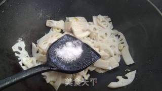 Stir-fried Lotus Vegetables recipe