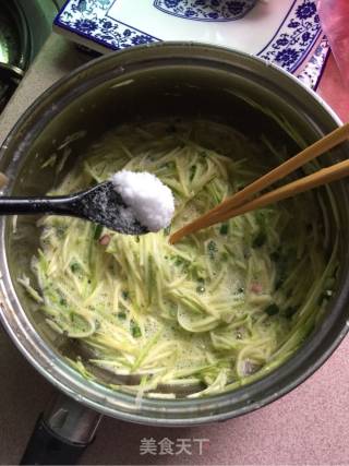 Zucchini Ham Sandwich recipe
