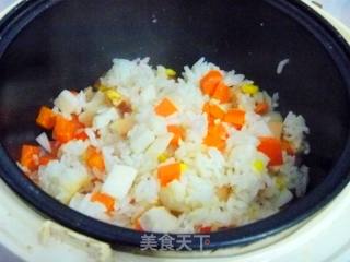 [eating Rice in A Different Way] Lazy Version---stewed Rice with Taro Sausage recipe