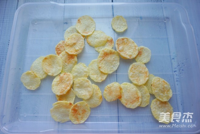 Microwave Potato Chips recipe