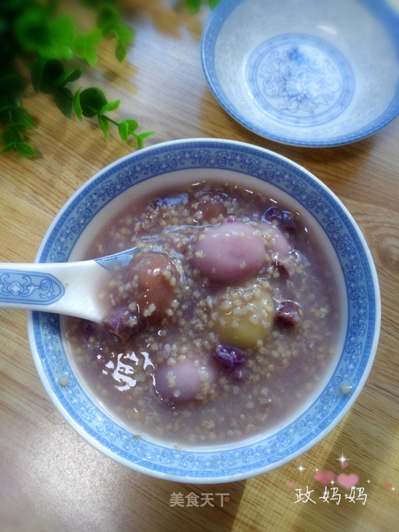 [shandong] Millet Purple Sweet Potato Yuanzi Congee