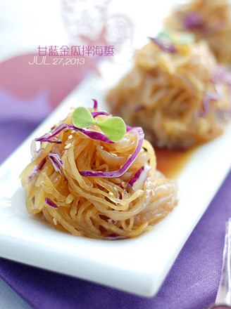 Cabbage Gourd Jellyfish recipe