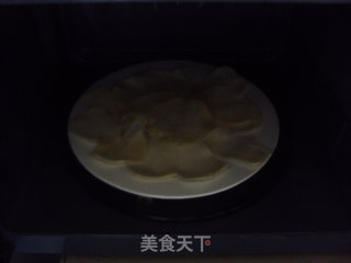 Microwave Version Homemade Potato Chips recipe