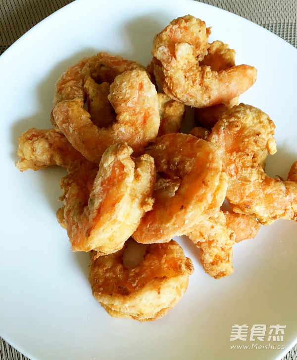 Fresh Crispy Fried Shrimp recipe