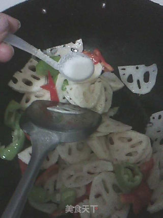 Stir-fried Lotus Root recipe