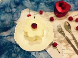 #aca Fourth Session Baking Contest# Making Erotic White Chocolate Flower Mousse recipe