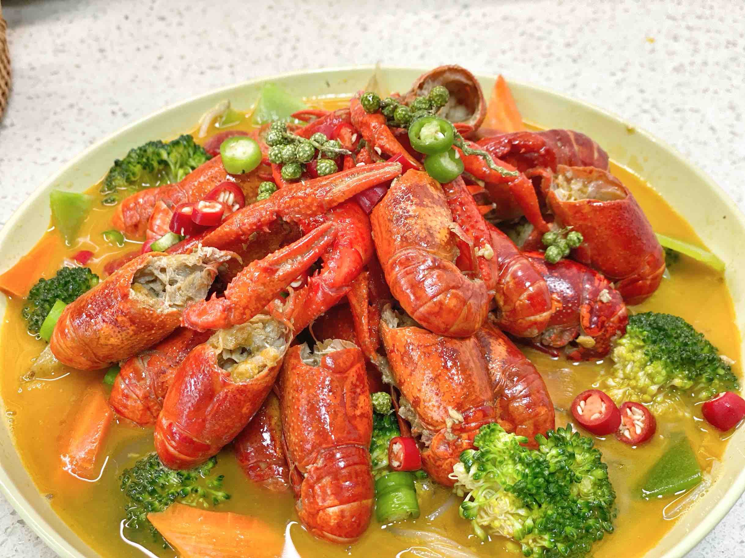 Golden Soup Crawfish recipe