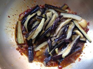 Spicy Eggplant Strips recipe