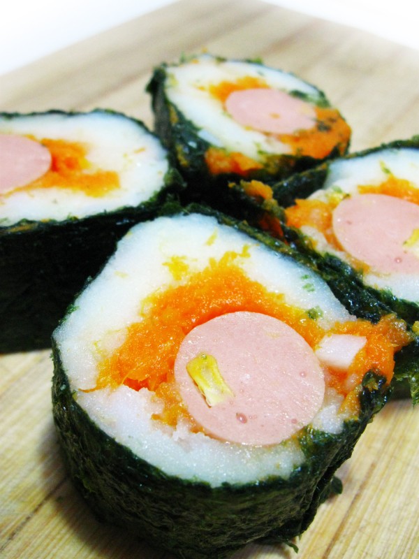 Potato Carrot Sushi recipe