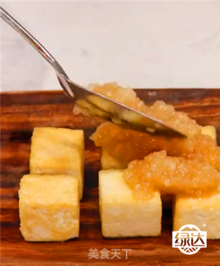 Baby Food Supplement-crispy Tofu with Grated Radish recipe