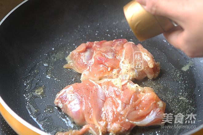 Black Pepper Chicken Chop recipe