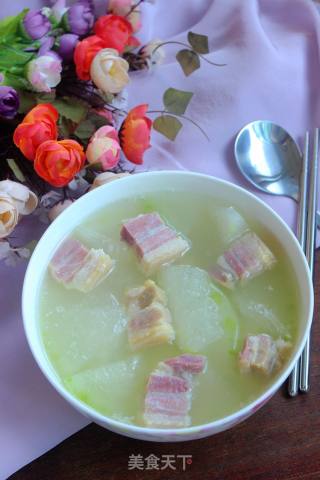 Winter Melon Bacon Soup recipe