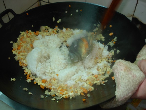 Butter Egg Fried Rice recipe