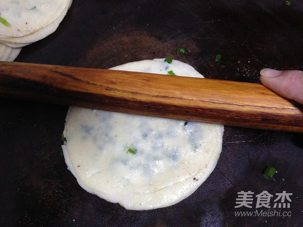 Dumpling Crusted Scallion Pancake recipe