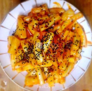 Korean Fried Rice Cake recipe