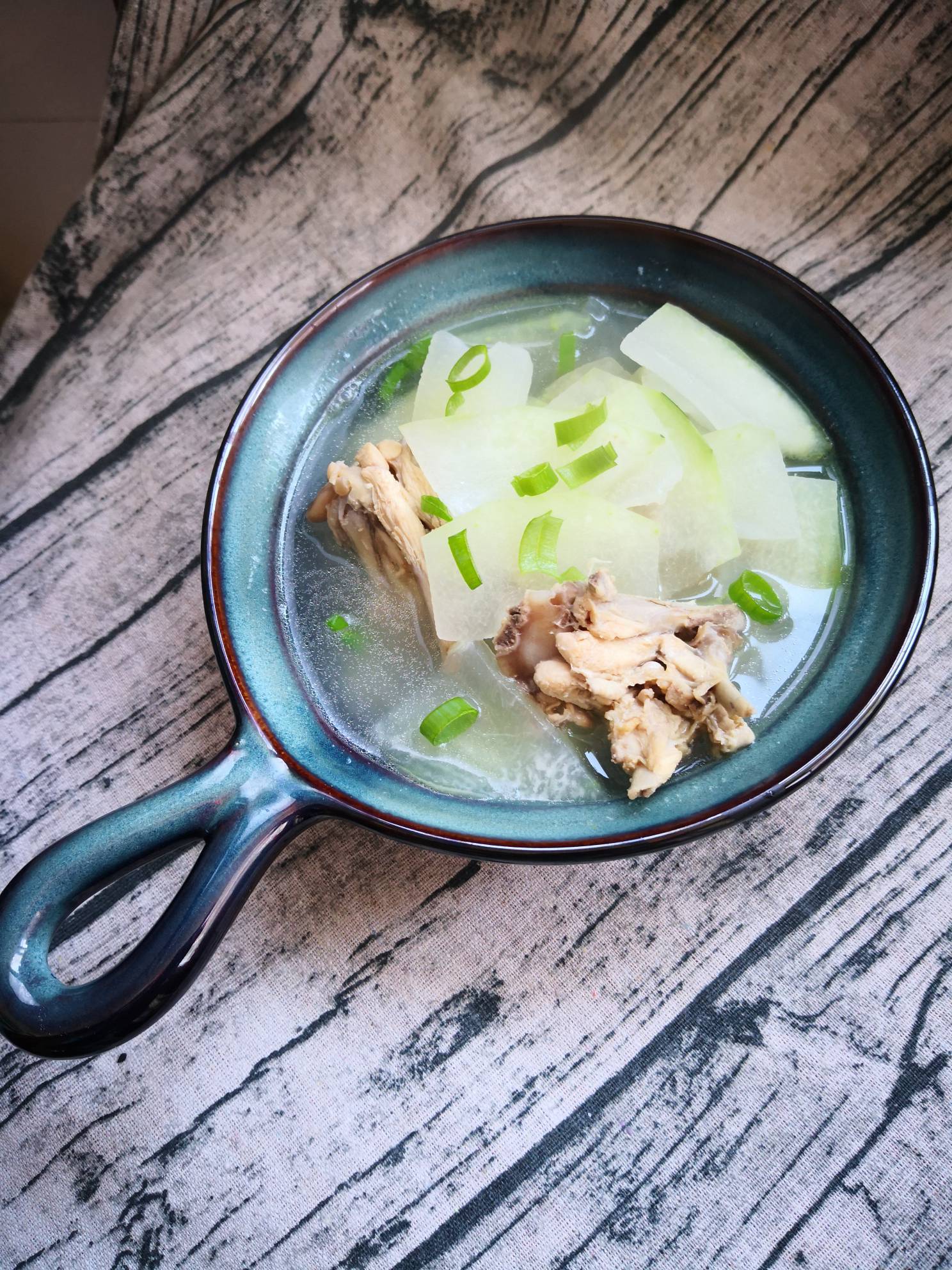 Chicken Spit Winter Melon Soup recipe