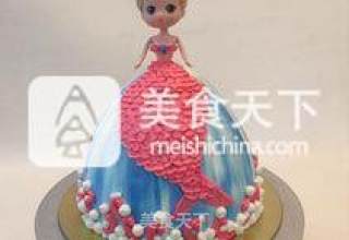 [mermaid Barbie Cake] recipe