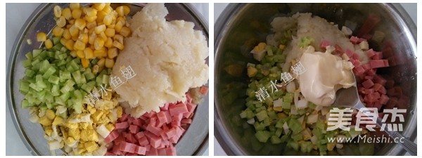 Mashed Potato Salad recipe