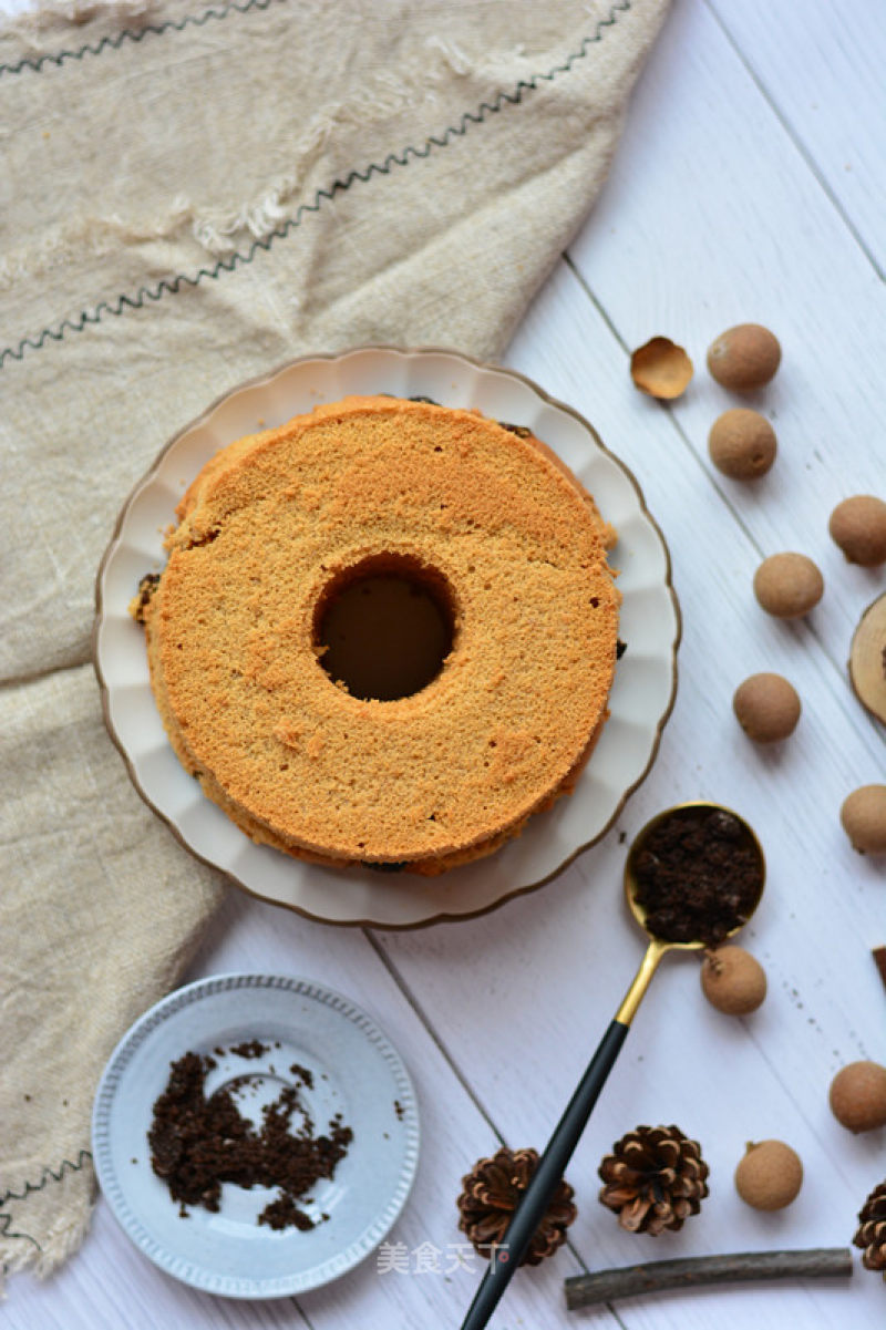 Brown Sugar Longan Chiffon recipe