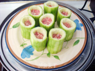 [summer Story] that Touch of Fresh Green-steamed Loofah with Fresh Meat and Eggs recipe