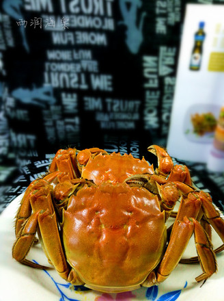 Steamed River Crab