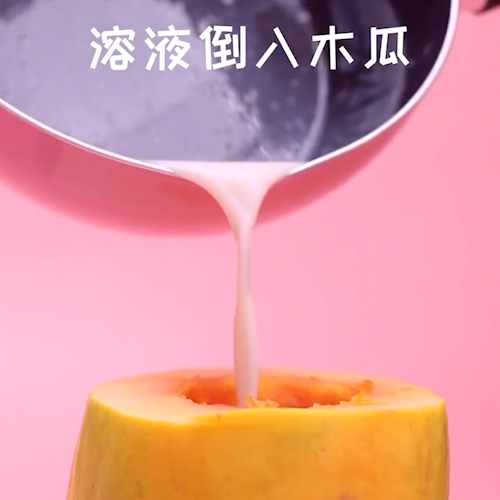 Papaya Milk Jelly recipe