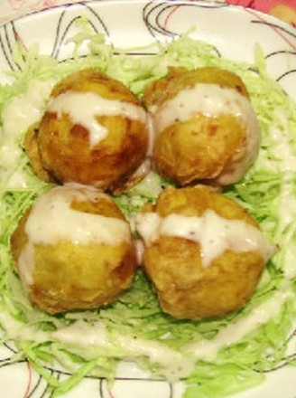 Potato Octopus Balls recipe