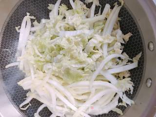 Stir-fried Shredded Cabbage with Shredded Pork recipe