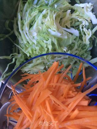 Vermicelli Mixed Cabbage recipe