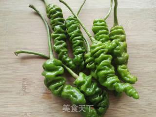 Stir-fried Dry Paste with Green Peppers recipe