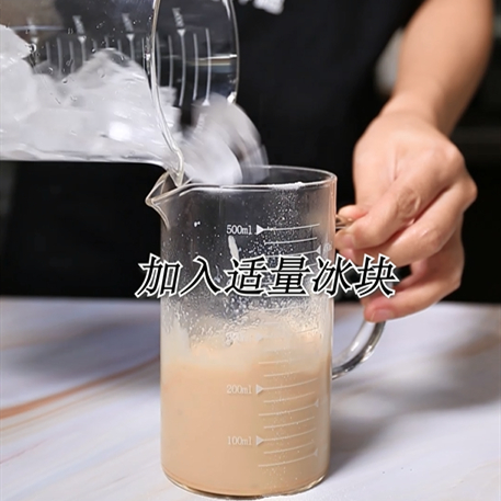 The Practice of The Same Type of Milk Tea Bobo Shuangpin recipe